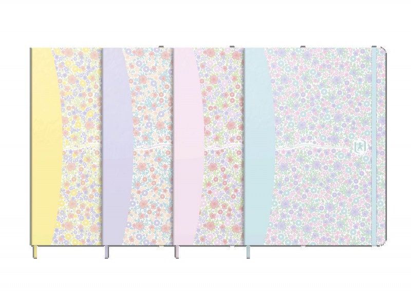 NOT OXFORD FLORAL A5 80K K5 MIX, Notatniki, Zeszyty i bloki