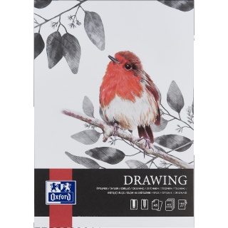 BLOK RYSUNKOWY OXFORD ART KLE A5 40K 160G, Bloki, Zeszyty i bloki