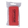 Gąbka magnetyczna OFFICE PRODUCTS, do tablic suchościeralnych, 110x57x20mm, z zawieszką, czerwona, Bloki, magnesy, gąbki, spraye do tablic, Prezentacja
