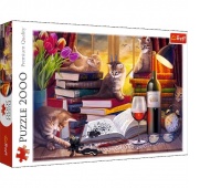 Puzzle 2000 - Koci wieczór !!
