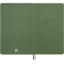 Notebook MOLESKINE Snake 2025, L, synthetic snake skin, lined, 13x21 cm, in box, green
