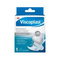 Cutting plaster VISCOPLAST Prestopor, supersoft, 8cmx1m, white