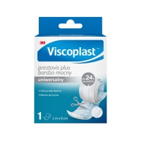 Plaster do cięcia VISCOPLAST Prestovis Plus, bardzo mocny, 6cmx1m, biały, Plastry, apteczki, Artykuły higieniczne i dozowniki