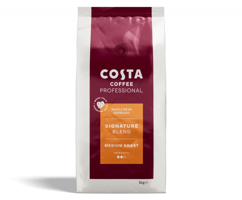 Kawa COSTA COFFEE Pro Signature Blend Medium, ziarnista, 1kg, Kawa, Artykuły spożywcze