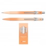 Pen set 849 and pencil 844 CARAN D'ACHE Sunset Sky, in case, orange