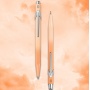 Pen set 849 and pencil 844 CARAN D'ACHE Sunset Sky, in case, orange