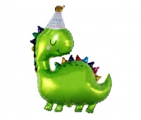 BALON FOLIOWY W CZPECZCE DINOZAUR 66x80cm.