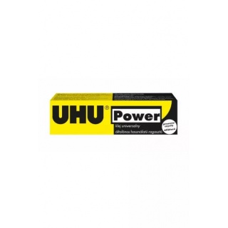 UHU KLEJ POWER TRANSPARENT 45ML, Kleje, Galanteria biurowa