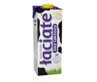 Mleko ŁACIATE, bez laktozy 1,5%, 1 l, krótki termin ważności, Mleka i śmietanki, Artykuły spożywcze