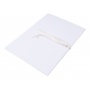 Archive bundle folder OFFICE PRODUCTS Budget Pro, 35 mm, cardboard, white inside, A4, 250 gsm, 3-flaps, white