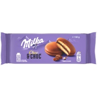 Ciastka MILKA Choc&Choc, 150g, Ciastka, Artykuły spożywcze