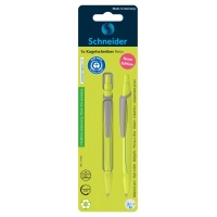 Ballpoint pen SCHNEIDER Reco, M, blister, neon color mix