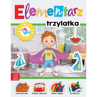 Elementarz 3-latka. Świat przedszkolaka.Wydanie II, Edukacyjne, Książeczki