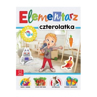 Elementarz 4-latka. Świat przedszkolaka.Wydanie II, Edukacyjne, Książeczki