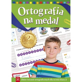 Ortografia na medal. Zbiór ćwiczeń ortograficznych, Edukacyjne, Książeczki