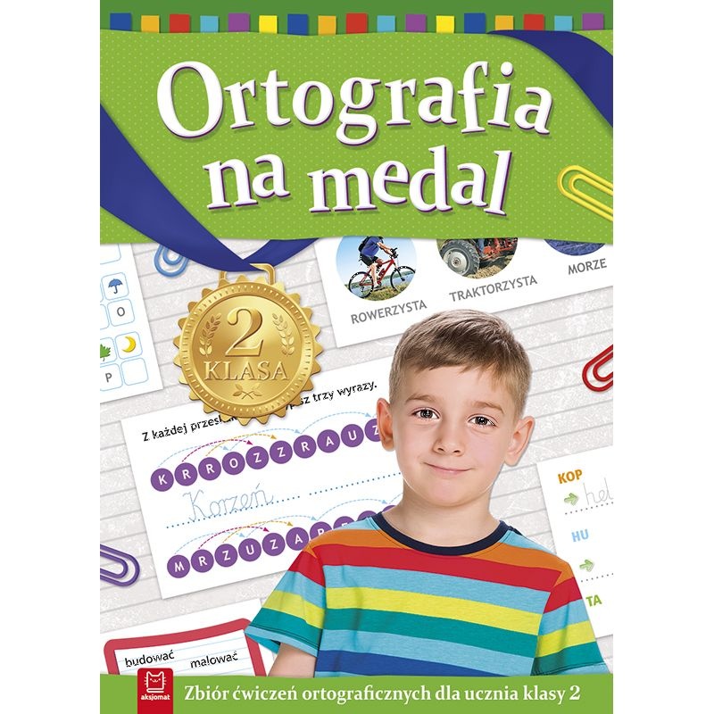 Ortografia na medal. Zbiór ćwiczeń ortograficznych, Edukacyjne, Książeczki