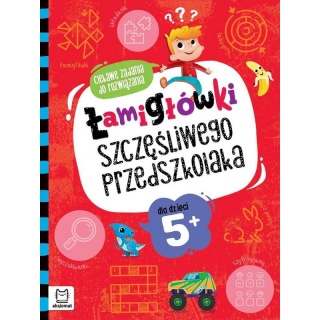 Łamigłówki szczęśliwego przedszkolaka. Ciekawe zad, Edukacyjne, Książeczki