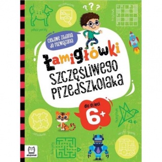 Łamigłówki szczęśliwego przedszkolaka. Ciekawe zad, Edukacyjne, Książeczki