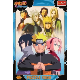 Puzzle 1000 - Drużyna Naruto !!, 1000 elementów, Puzzle