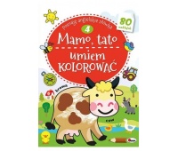 MAMO TATO UMIEM KOLOROWAĆ 4, Kolorowanki, Książeczki