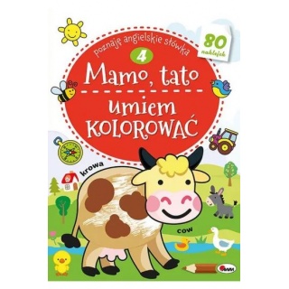 MAMO TATO UMIEM KOLOROWAĆ 4, Kolorowanki, Książeczki