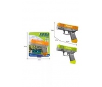 Pistolet na bańki mydlane 6 dysz 18x15x5x5cm+ płyn