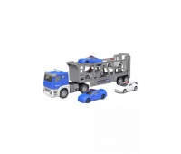 Auto laweta + auta x5 33,7x8,7x11,5cm 7439, Pojazdy, Zabawki