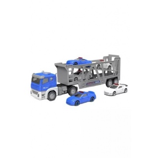 Auto laweta + auta x5 33,7x8,7x11,5cm 7439, Pojazdy, Zabawki