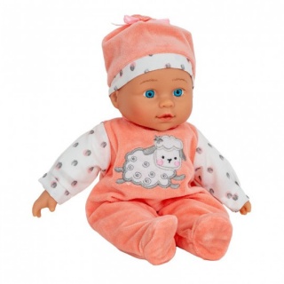 LALKA BOBAS LEŻĄCA 30CM.4875, Lalki, Zabawki