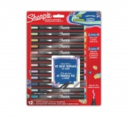 Zestaw Sharpie kreatywne markery AKRYLOWE 12, Markery permanentne, Art. do pisania i korygowania