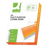 Papier ksero Q-CONNECT, A4, klasa C, 75gsm, 500 ark., Papier do kopiarek, Papier i etykiety