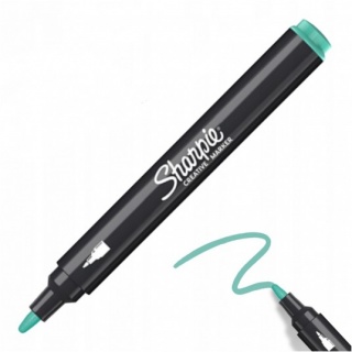 SHARPIE MARKER AKRYL LAKE GREEN OS TK6 GL, Markery permanentne, Art. do pisania i korygowania