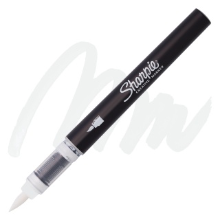 SHARPIE MARKER AKRYL BRUSH PEN WHITE OS TK6 GL, Markery permanentne, Art. do pisania i korygowania