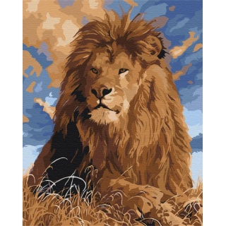 Malowanie po numerach BRUSHME, 40x50 cm, prawdziwy gigant, 1 szt., w pudełku, Produkty kreatywne, Artykuły szkolne