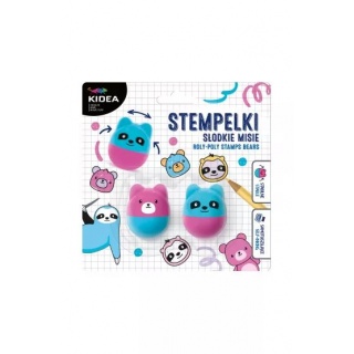 STEMPELEK WAŃKA WSTAŃKA MISIE KIDEA, Stemple, akcesoria, Art. kreatywne