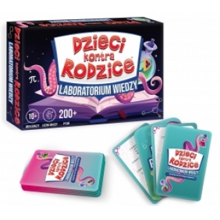 DZIECI KONTRA RODZICE LABORATORIUM WIEDZY, Edukacyjne, Gry
