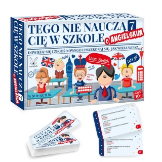 TEGO NIE NAUCZĄ CIĘ W SZKOLE 7 O ANGIELSKIM, Edukacyjne, Gry