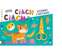 Wycinanki z nożyczkami. Kotek ciach, ciach!