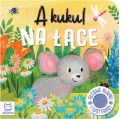 A kuku! Na łące. Filcowe klapki i lusterko