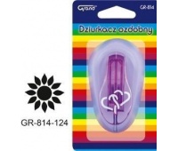 DZIURKACZ OZDOBNY 2,5cm ŚR. GR-814-124 SŁONECZNIK, Dziurkacze, Galanteria biurowa