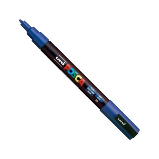 MARKER Z FARBĄ PLAKATOWĄ POSCA 0,9-1,3mm.NIEBIESKI, Markery permanentne, Art. do pisania i korygowania