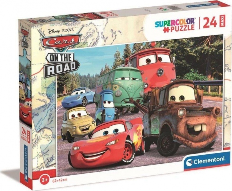 PUZZLE 24 EL. MAXI CARS ON THE ROAD !, Maxi, Puzzle