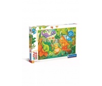 PUZZLE 24 EL. MAXI NOLI DINOS HAPPY OASIS !, Maxi, Puzzle