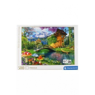 PUZZLE 500 EL. HQC THE OLD SHOE HOUSE !, 500 elementów, Puzzle