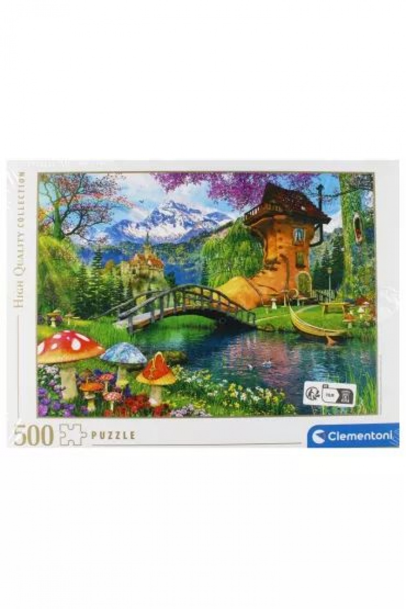PUZZLE 500 EL. HQC THE OLD SHOE HOUSE !, 500 elementów, Puzzle