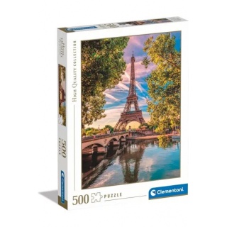 PUZZLE 500 EL. HQC ALONG THE SEINE !, 500 elementów, Puzzle