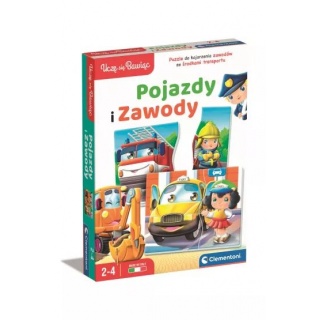 POJAZDY I ZAWODY !, Edukacyjne, Gry