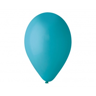 BALONY G90 PASTEL 10" TURKUSOWO-NIEBIESKIE 100szt., Balony, Art. na okazje i przyjęcia