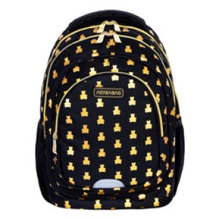 PLECAK ASTRABAG GOLDEN TEDDY AB330, Plecaki, Tekstylia