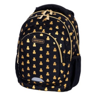 PLECAK ASTRABAG GOLDEN TEDDY AB330, Plecaki, Tekstylia